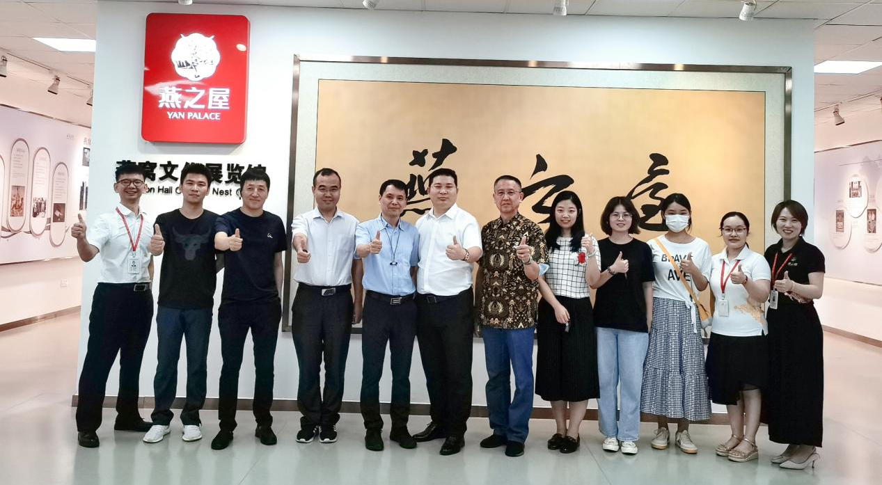 在研討中進(jìn)步！中國食品發(fā)酵工業(yè)研究院一行參訪燕之屋透明工廠